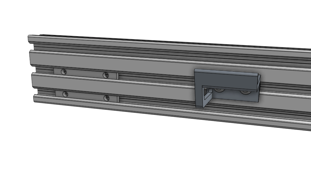 right gantry column main beam nut bars