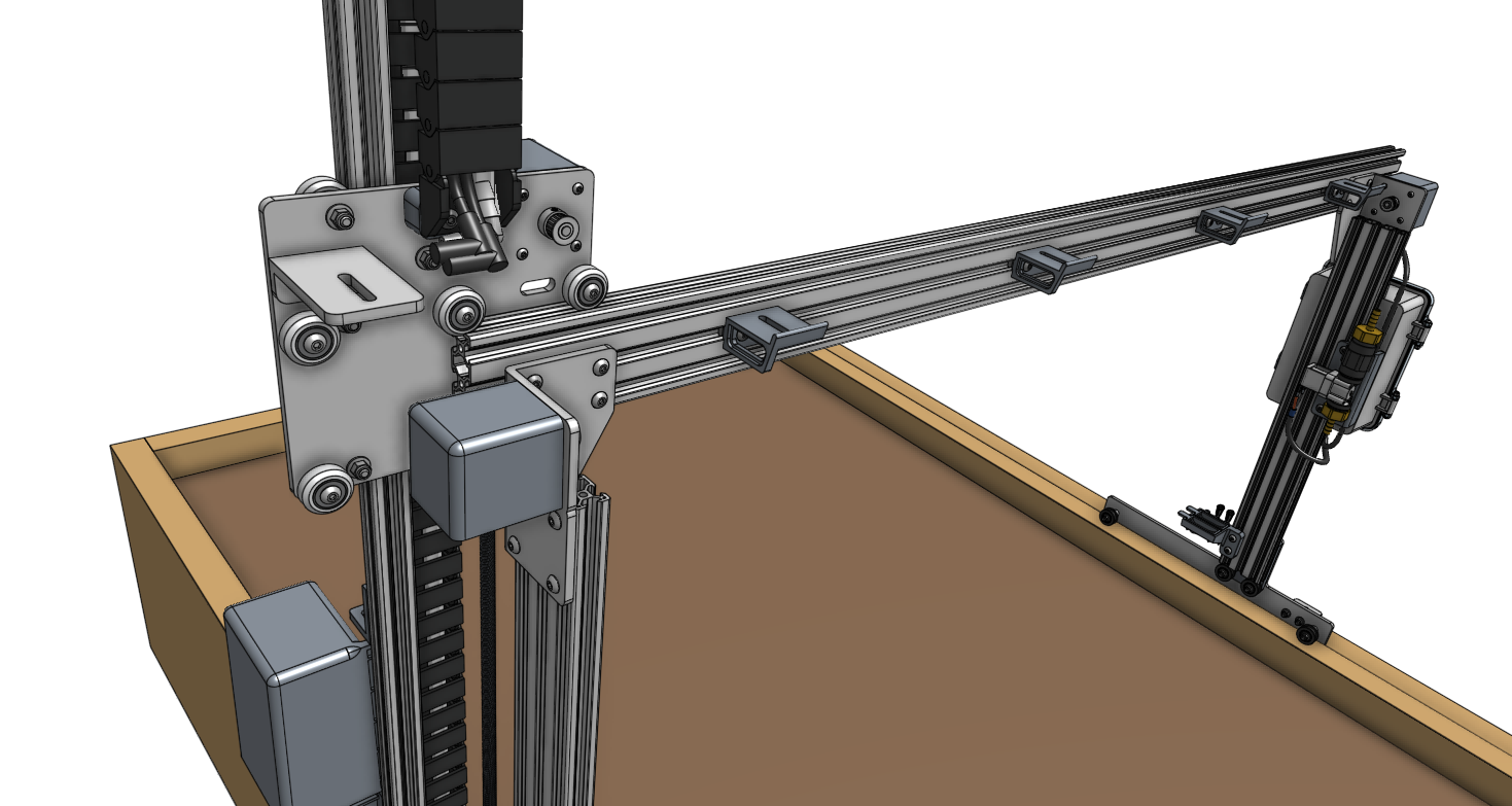 slide on cross slide and z axis