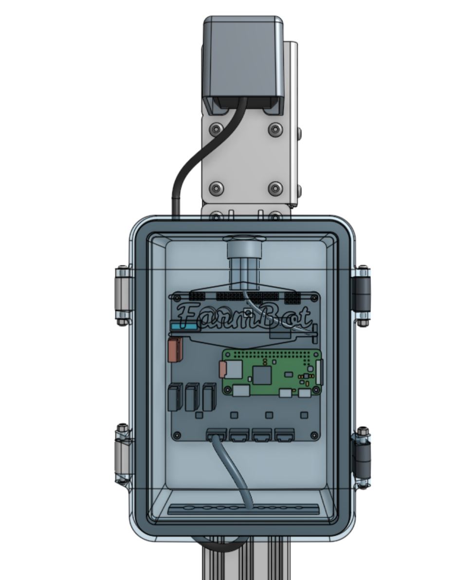 x1 motor cable plugged in
