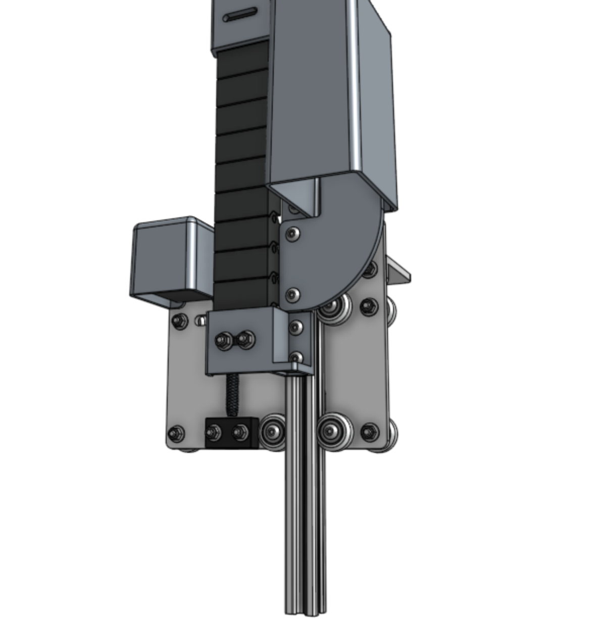 z axis in cross slide