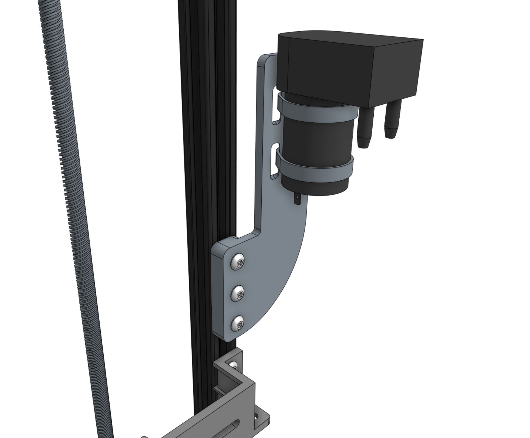 vacuum pump zip ties.JPG