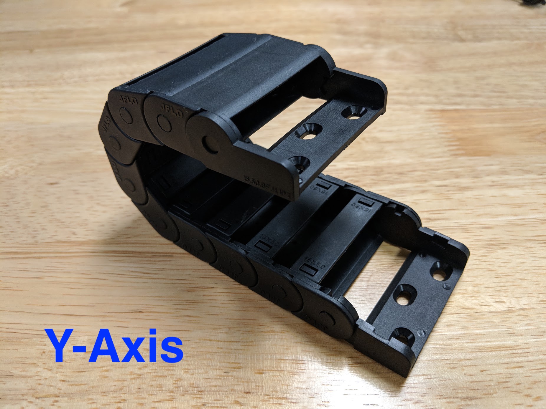 End pieces configuration - Y