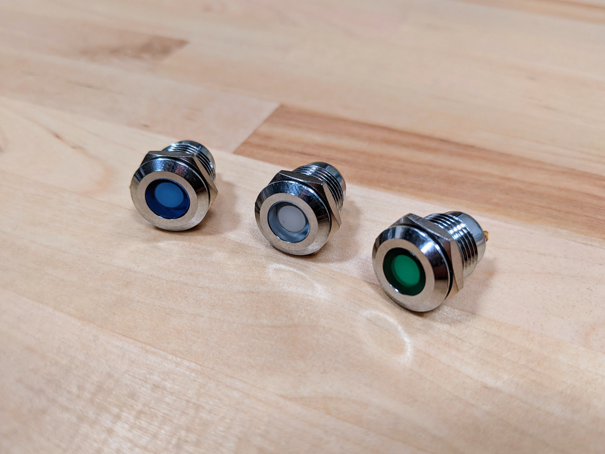 LED Indicators Front