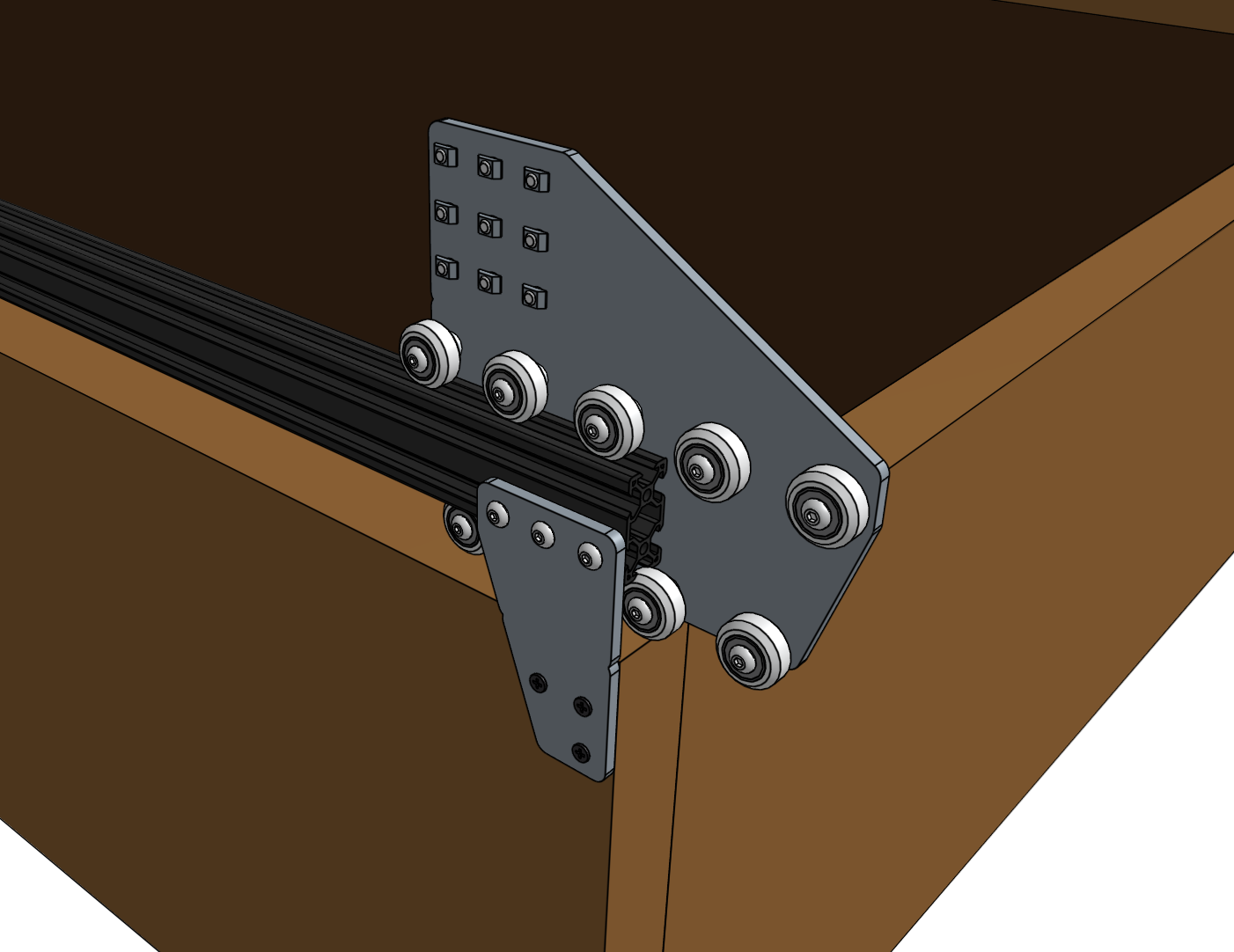gantry wheel plate fit test