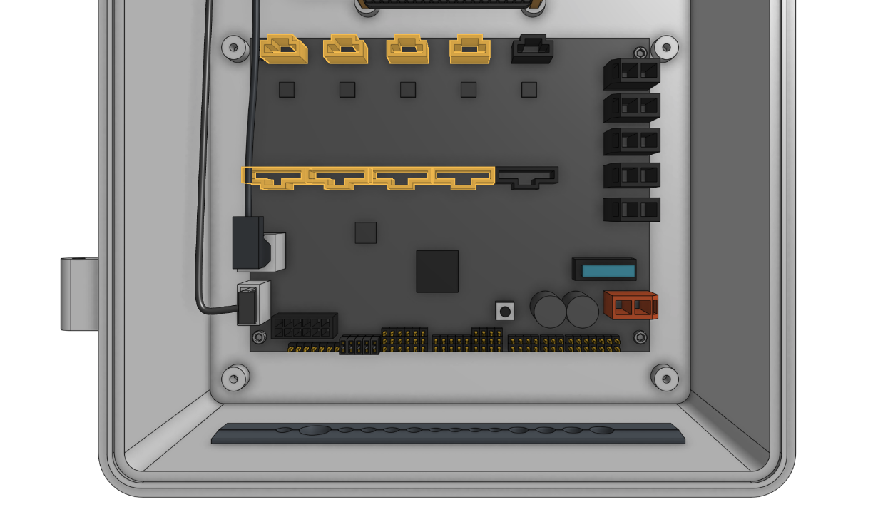farmduino motor and encoder connectors