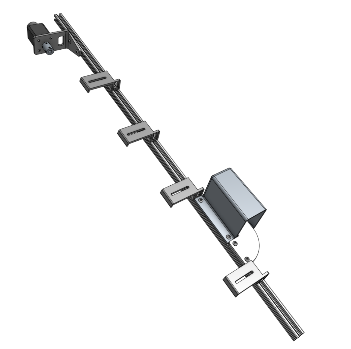 z-axis last cable carrier support
