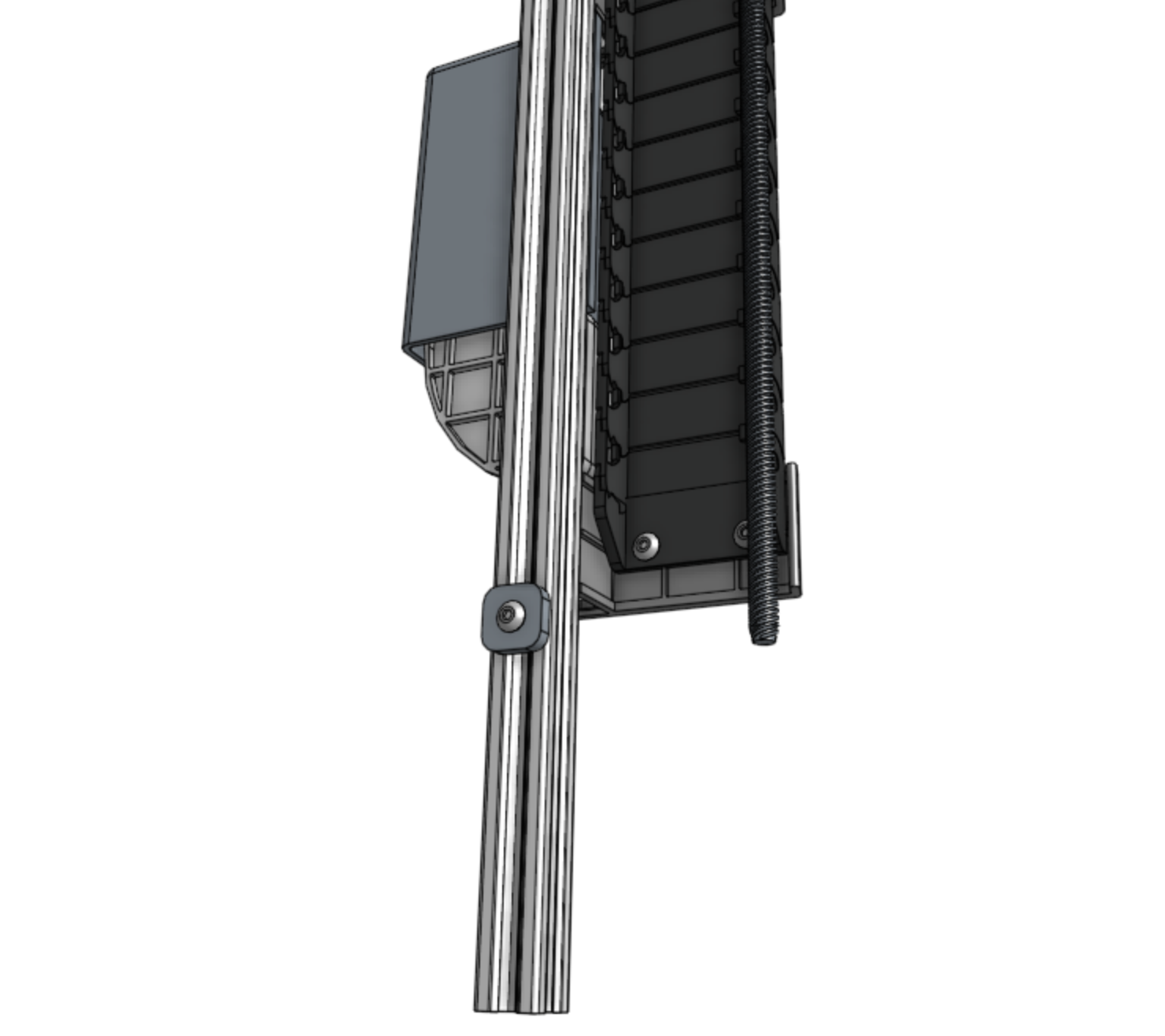 Z cable carrier orientation (z-axis end)
