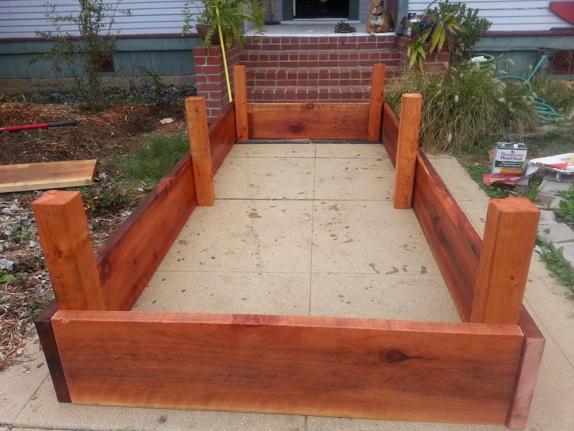 lumber positioned upside down