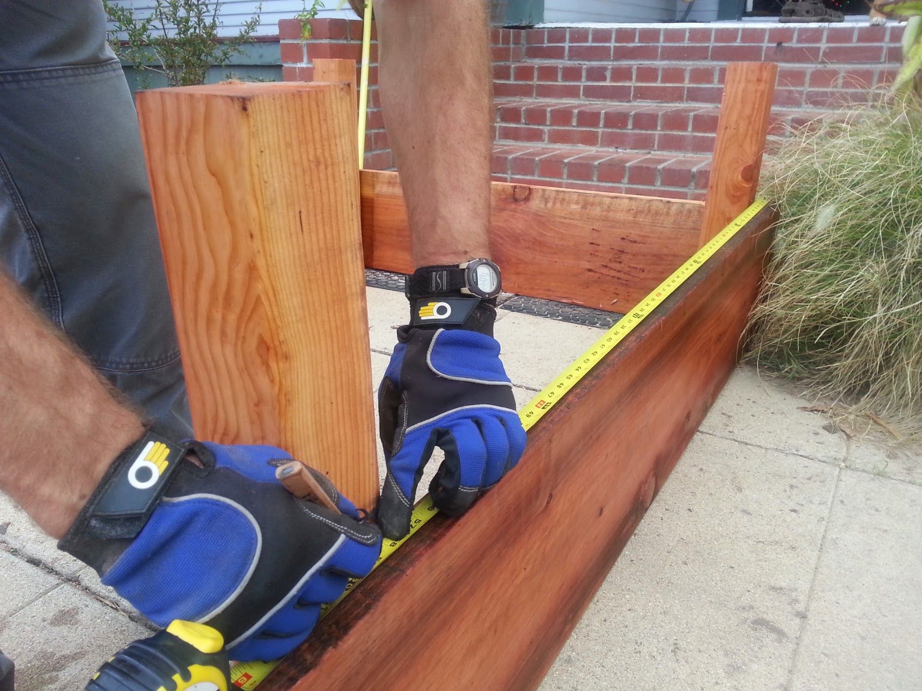 measuring post placement