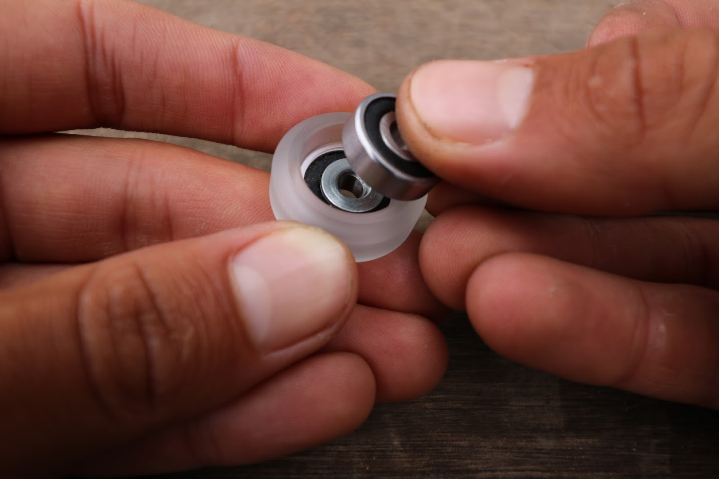 insert second bearing