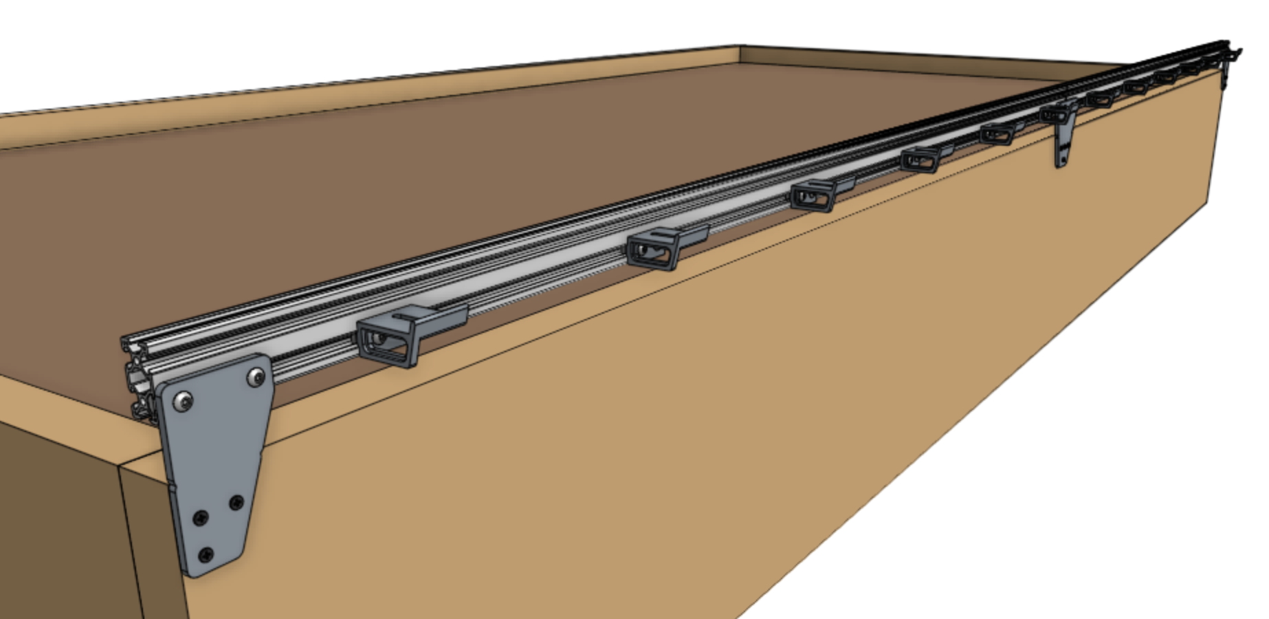 Completed single track