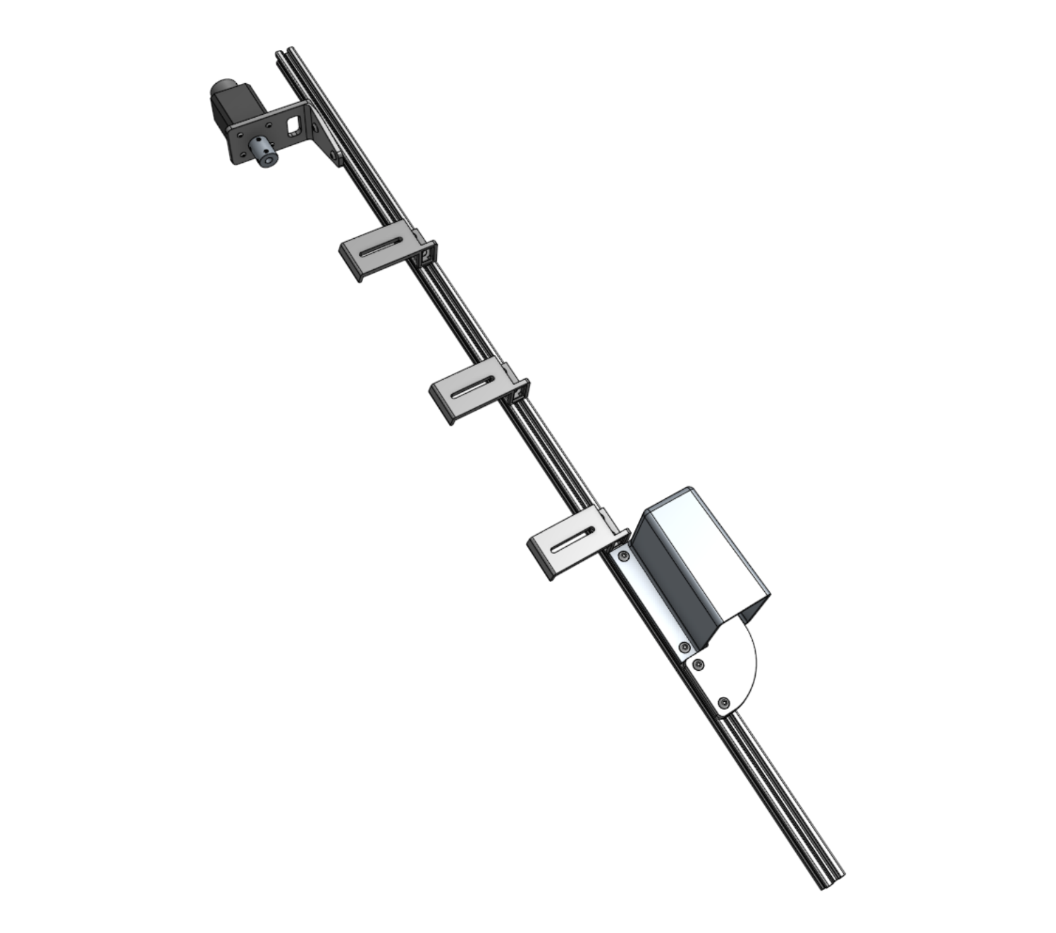 vacuum pump mounted to z-axis