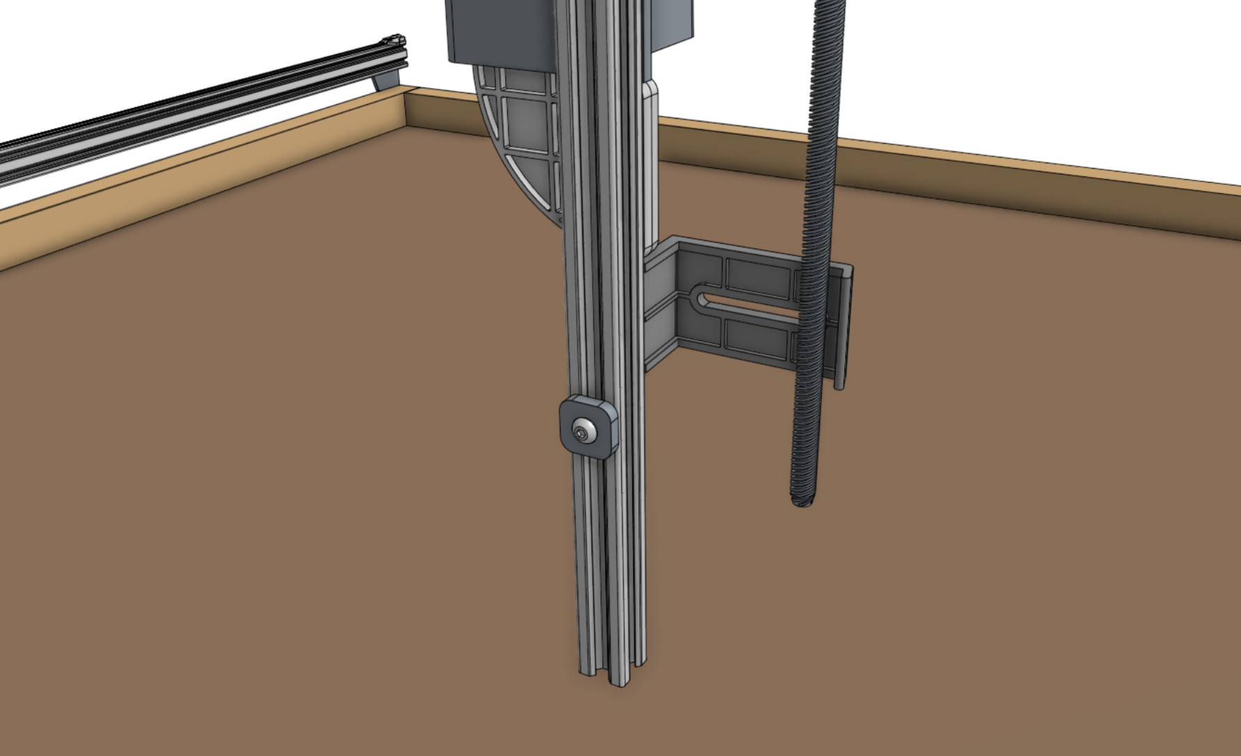 z-axis bottom hardstop