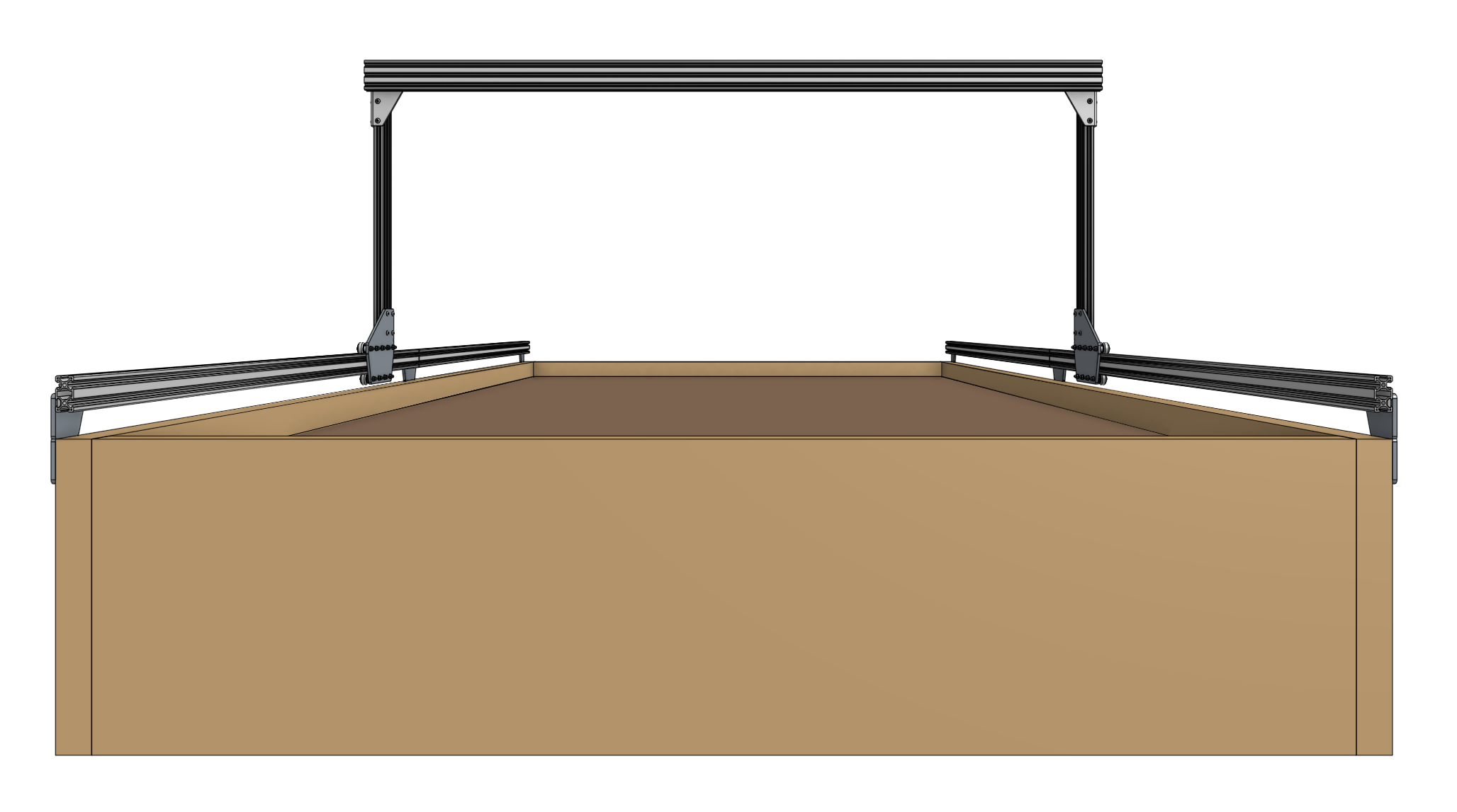 Ensure the gantry is square