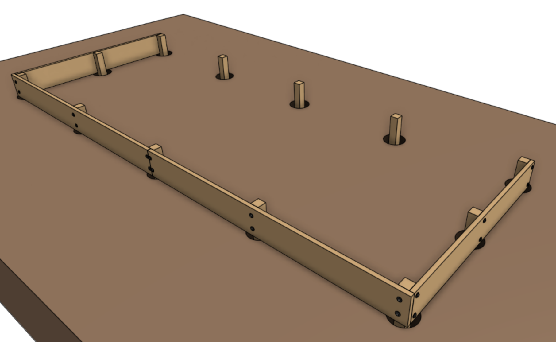 attach long walls for genesis xl