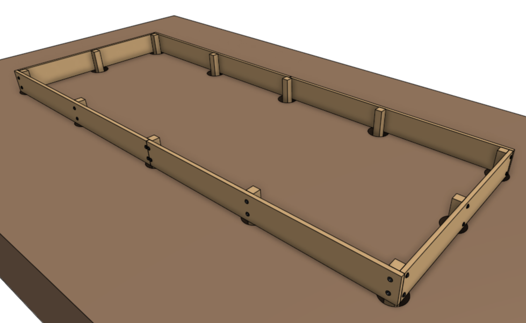 remaining long walls for genesis xl