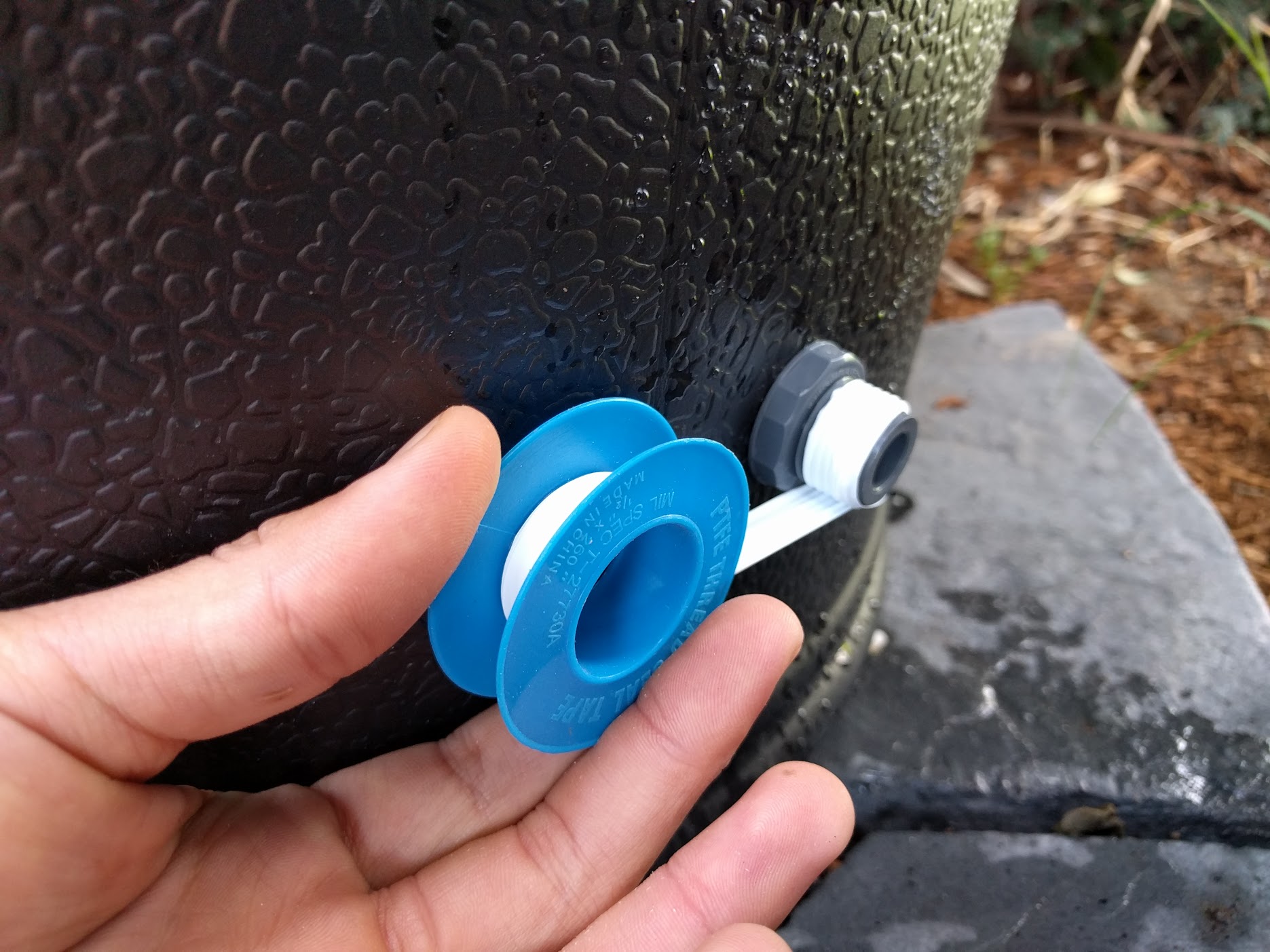 barrel float PTFE tape