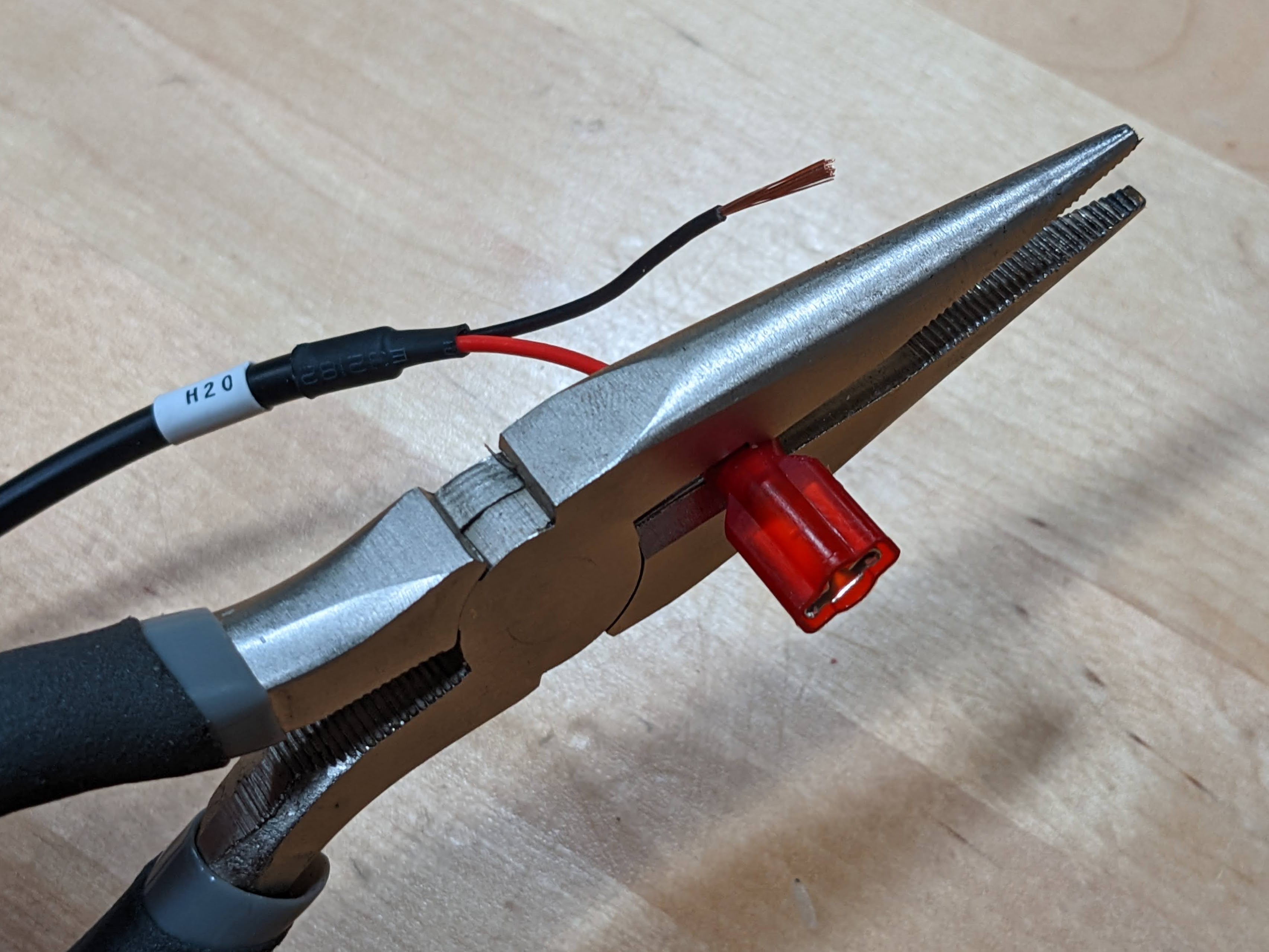 replace the heatshrink