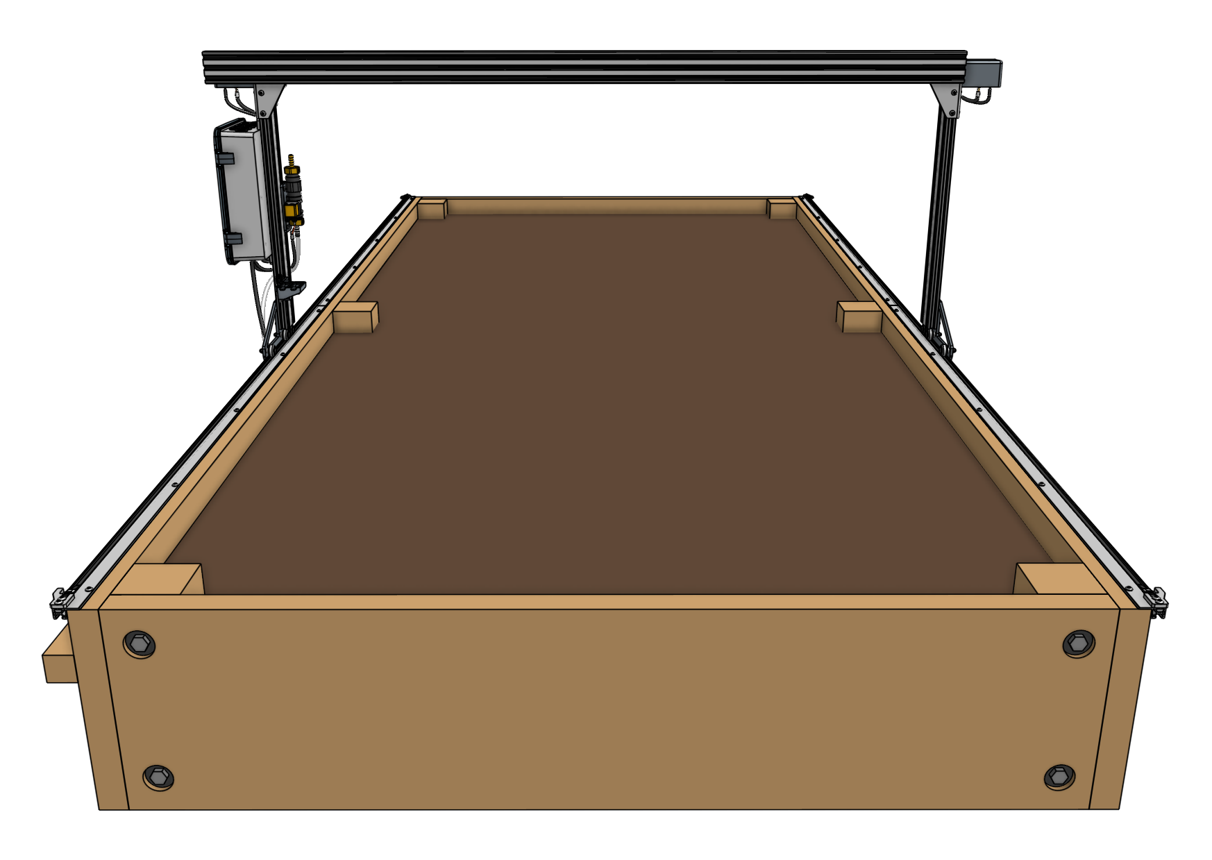 assembled gantry