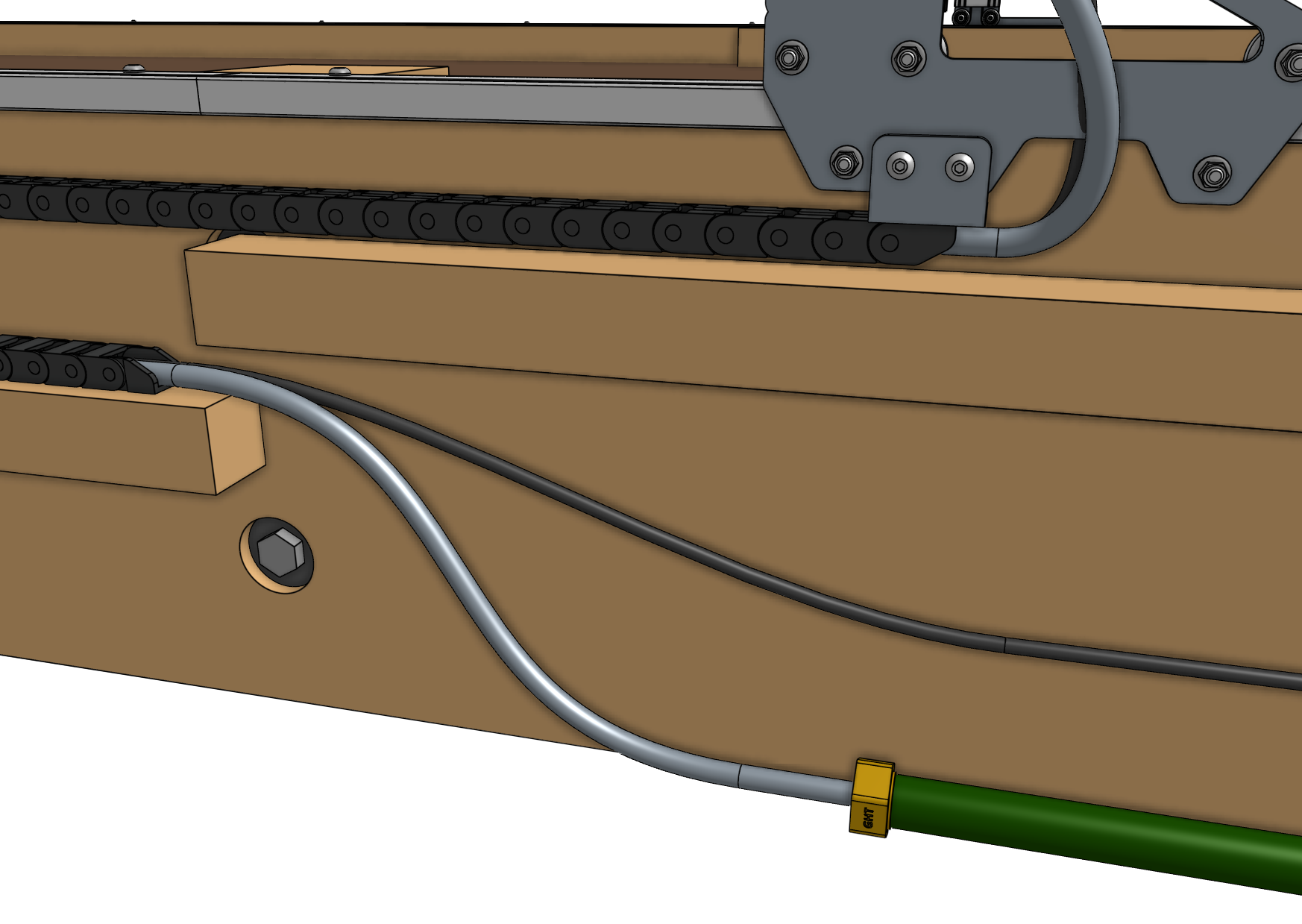 Connect to the water source