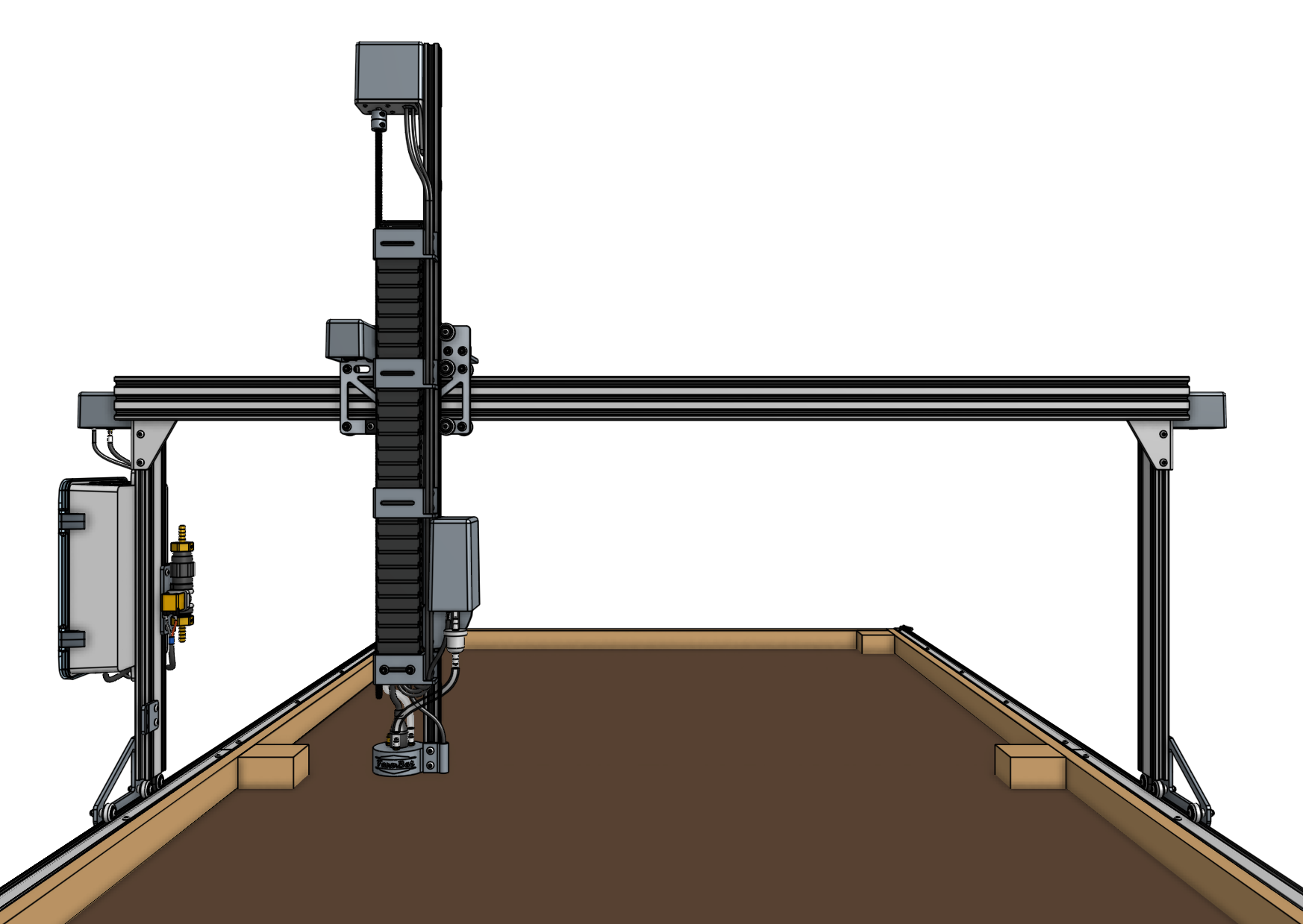 Cross-slide and Z-axis