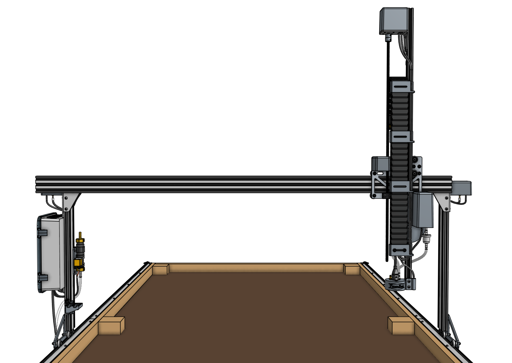 Adjust the eccentric spacers