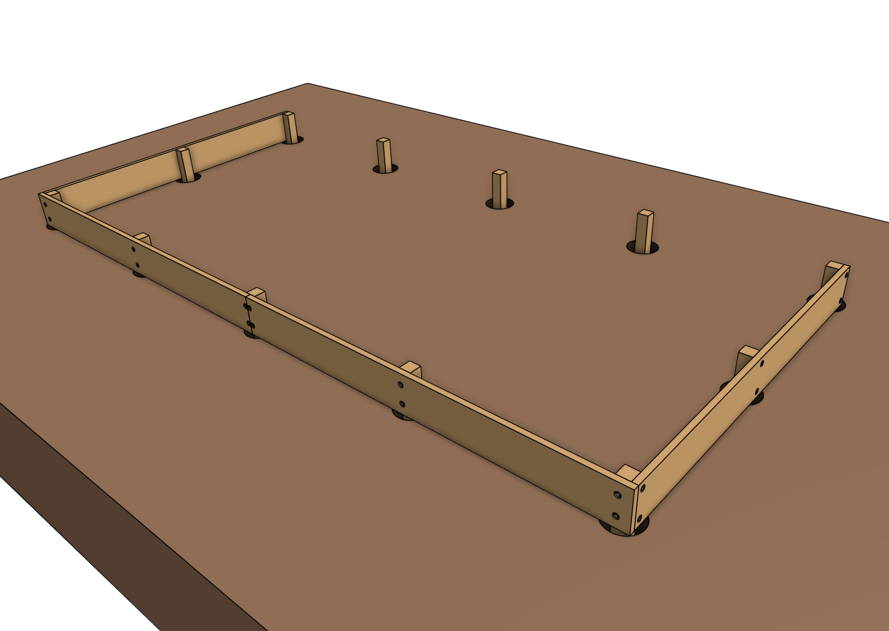 attach long walls for genesis xl