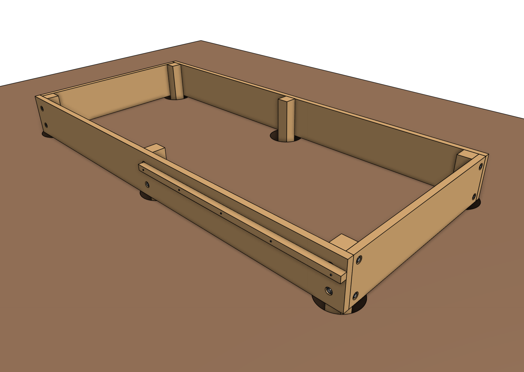 install cable carrier support for genesis