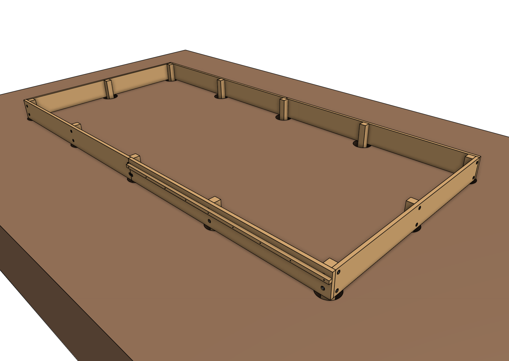 install cable carrier support for genesis xl
