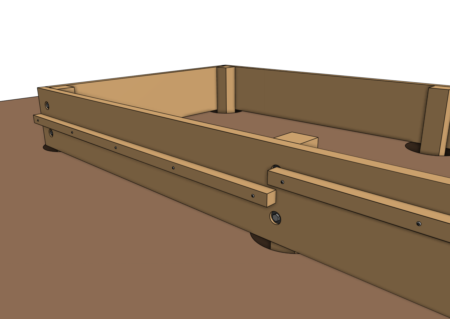 install second cable carrier support for genesis