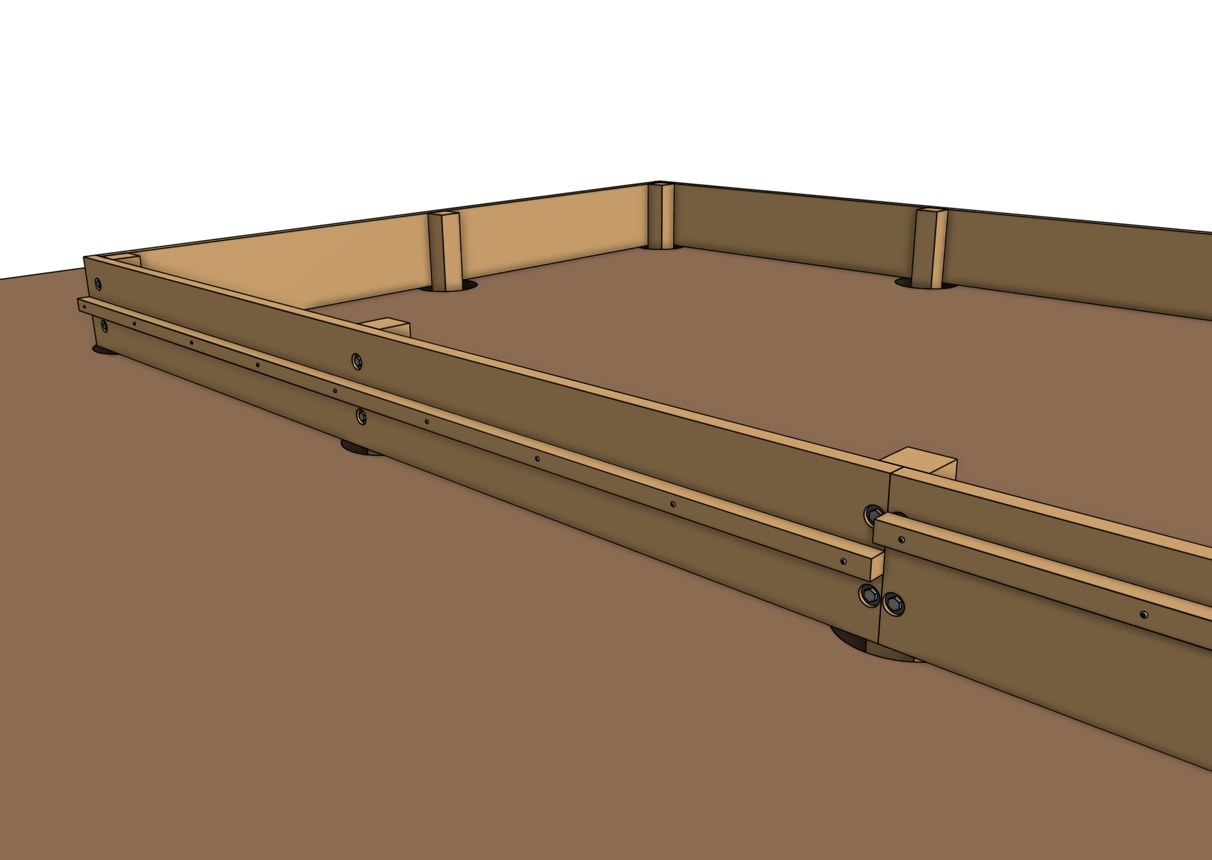 install second cable carrier support for genesis xl