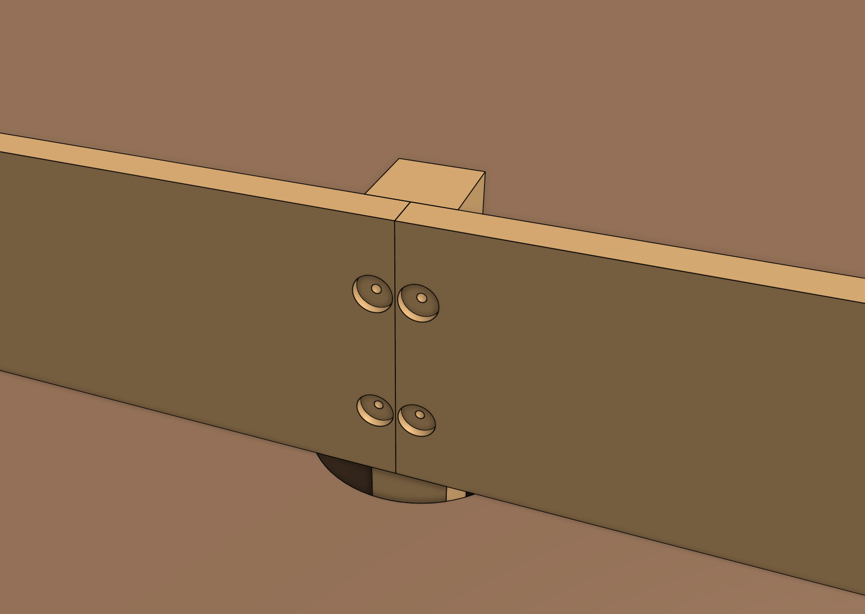 position the long walls for genesis xl