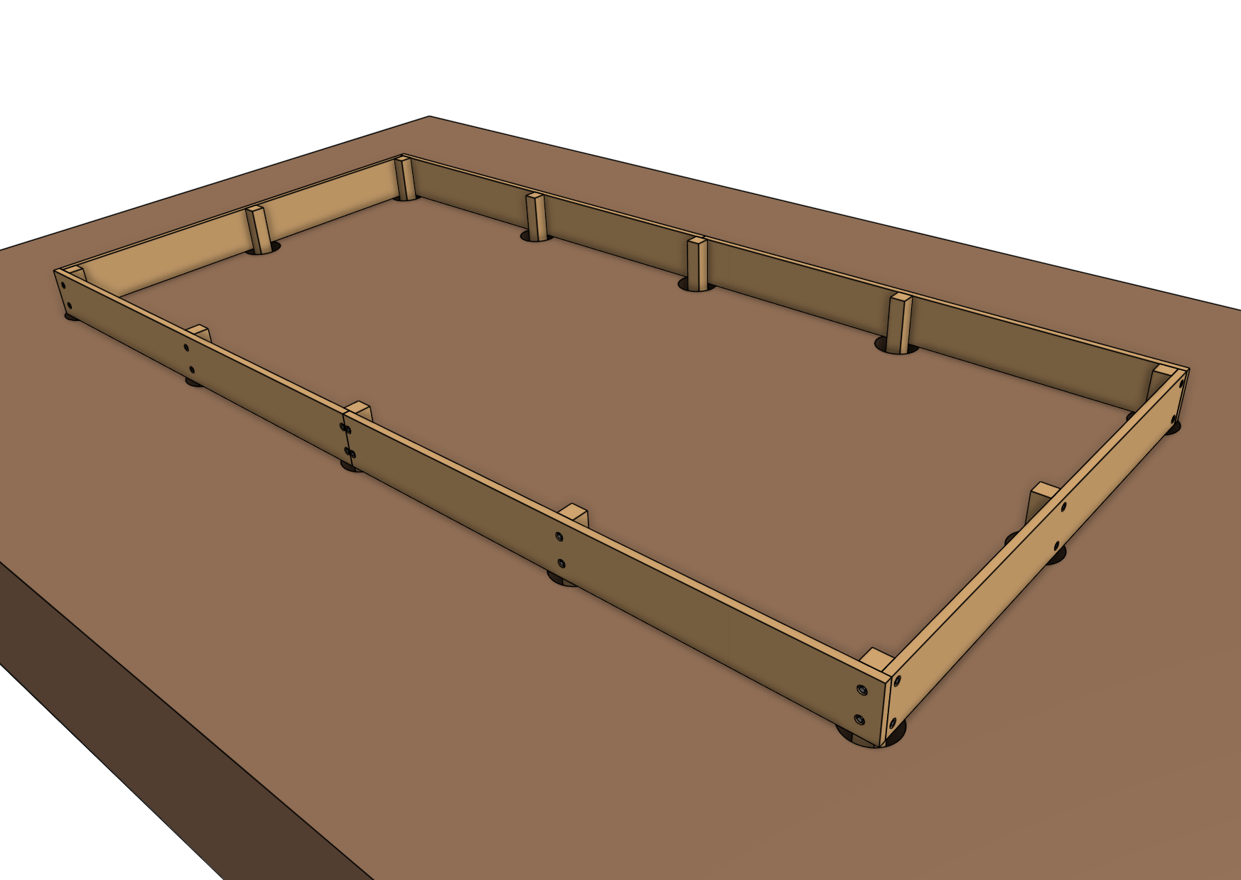 remaining long walls for genesis xl