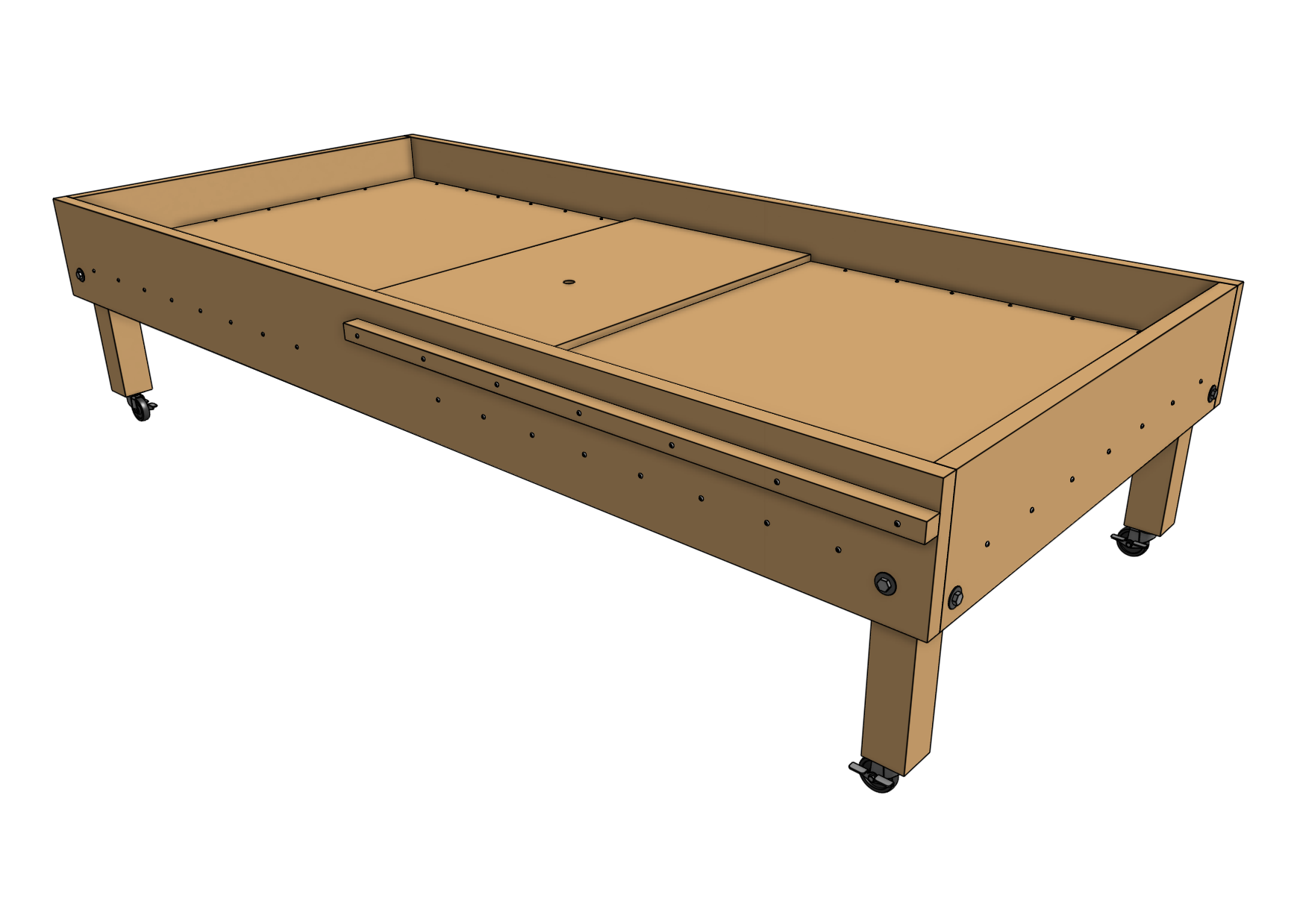 install cable carrier support
