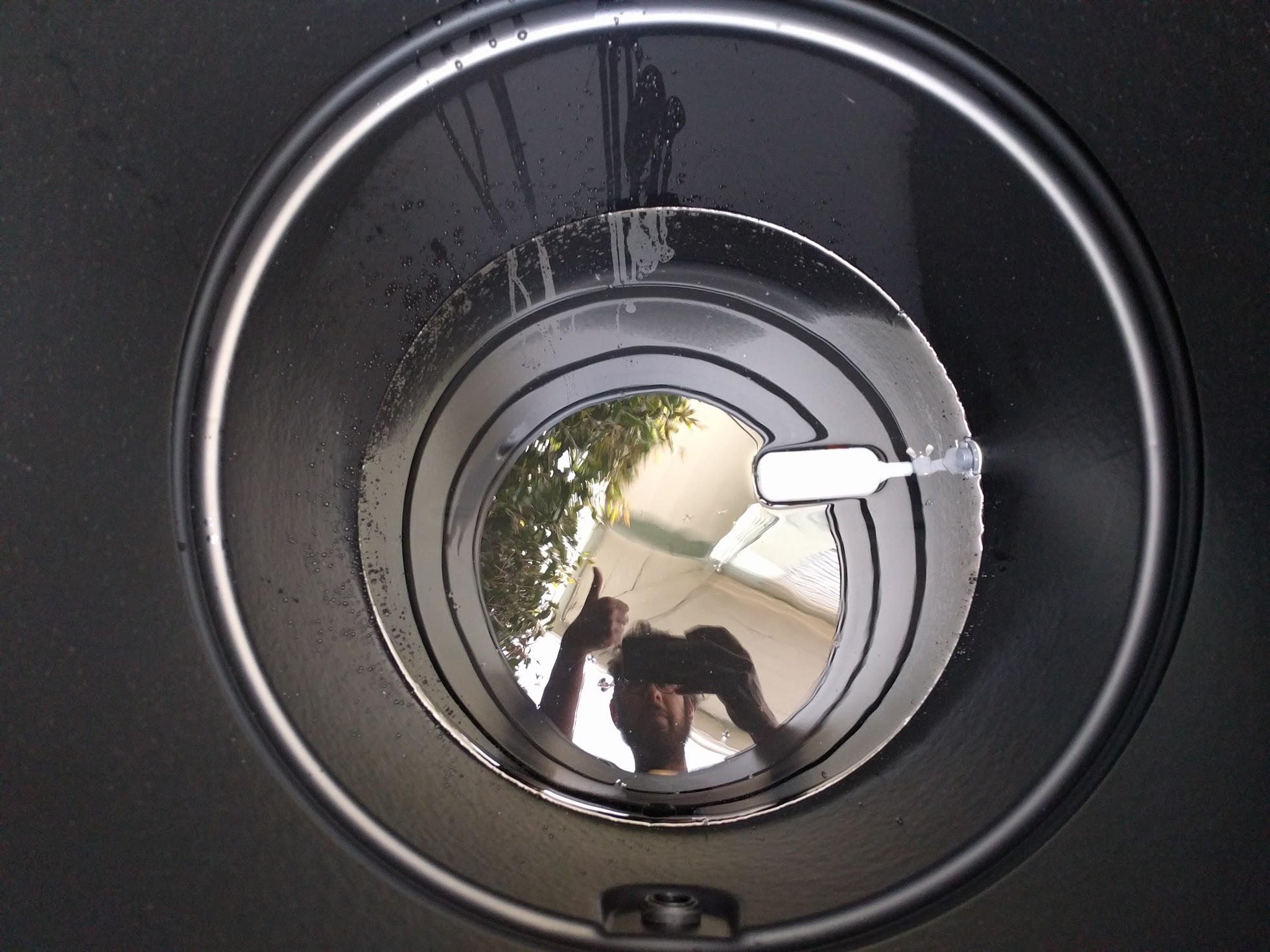 barrel full of water