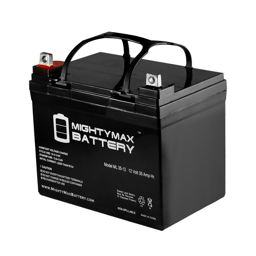 12 Volt, 35 Amp-Hour Deep Cycle Sealed Lead Acid Battery
