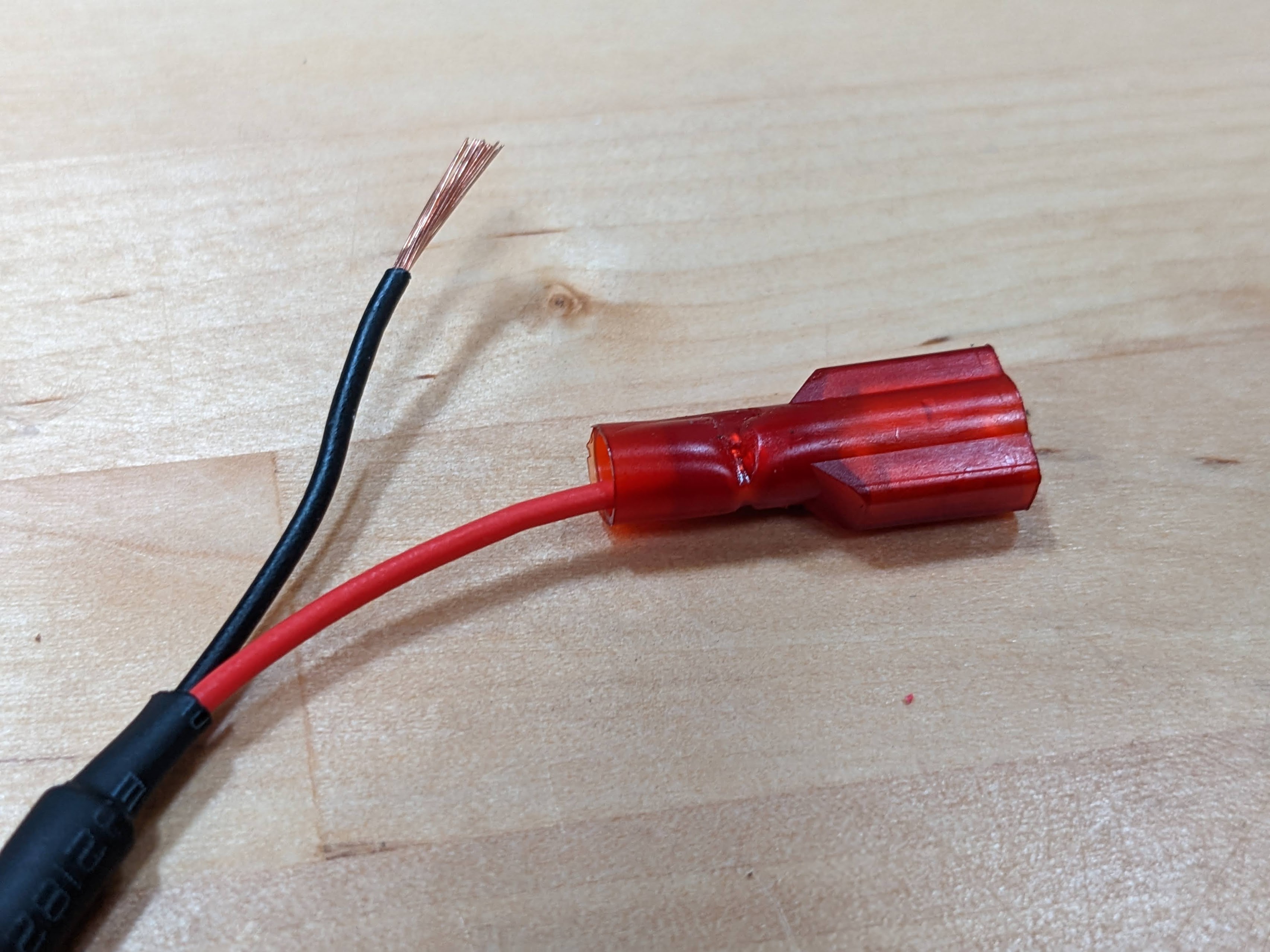 replace the heatshrink