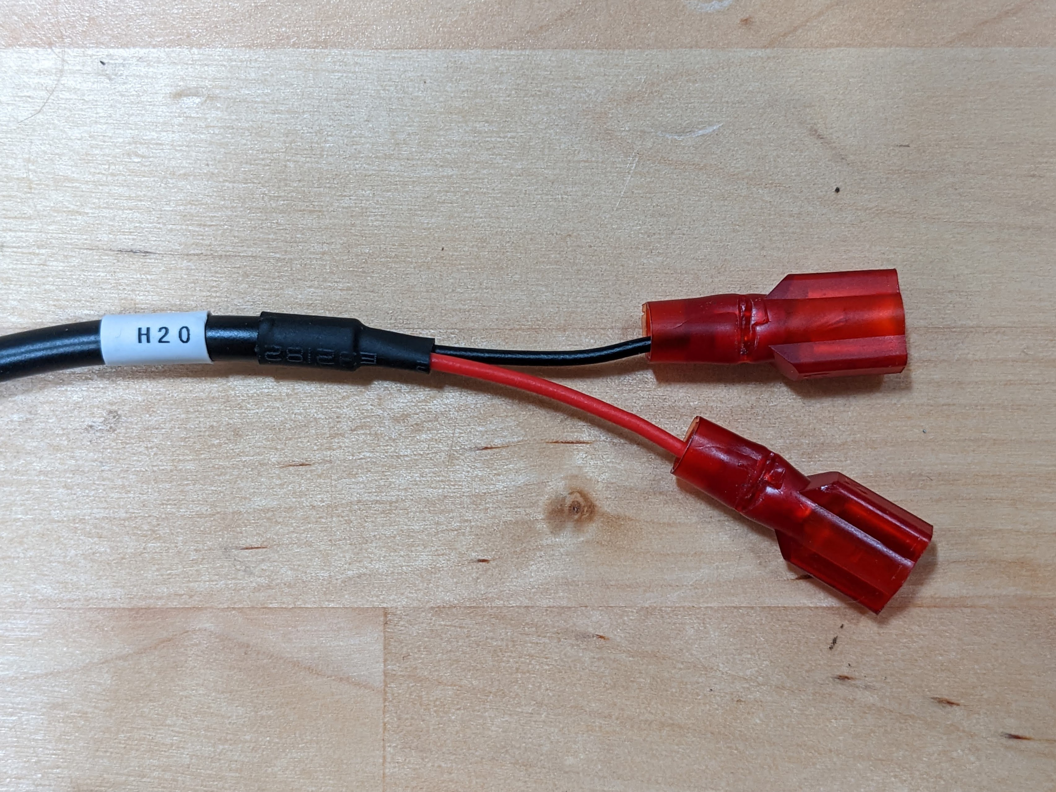 replace the heatshrink