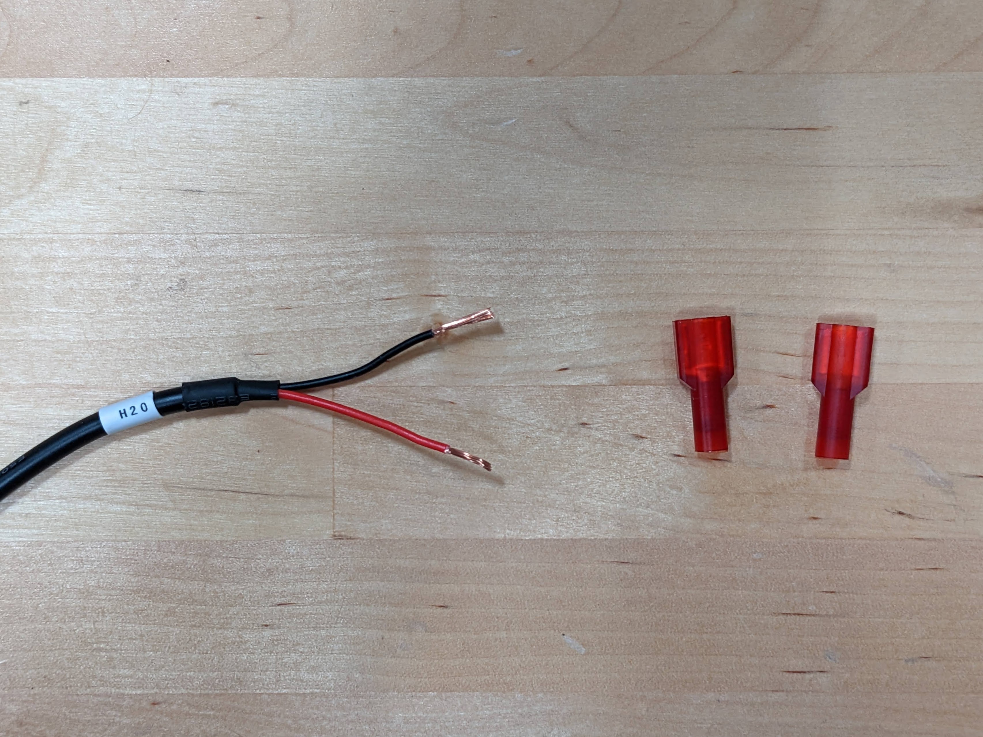 replace the heatshrink