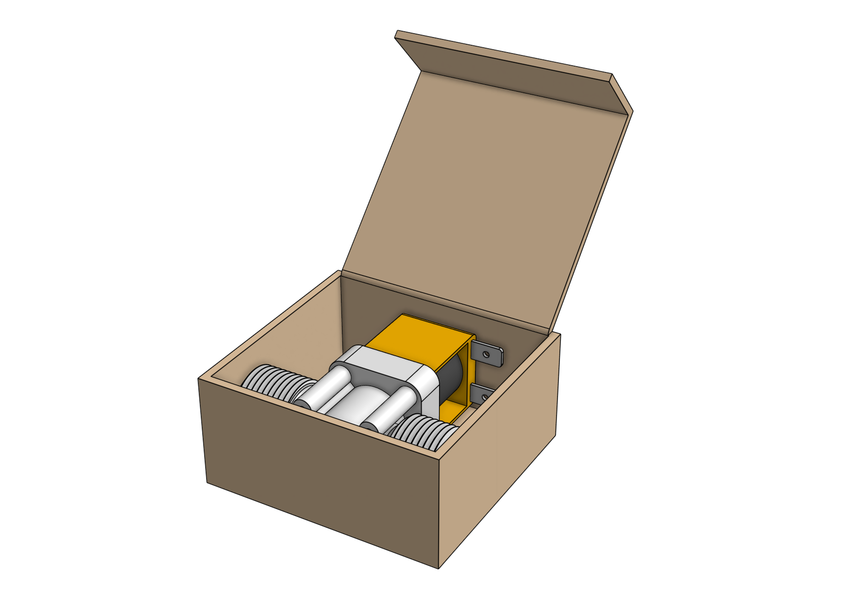 pack the solenoid valve