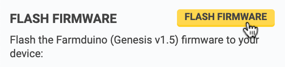 flash firmware button