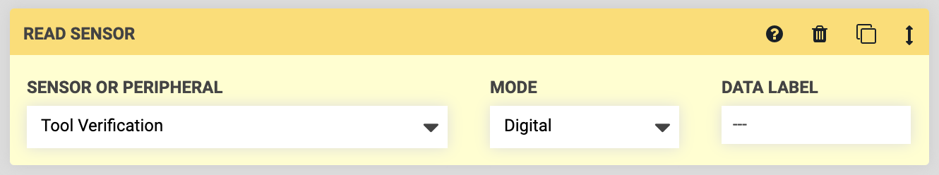 read tool verification pin step