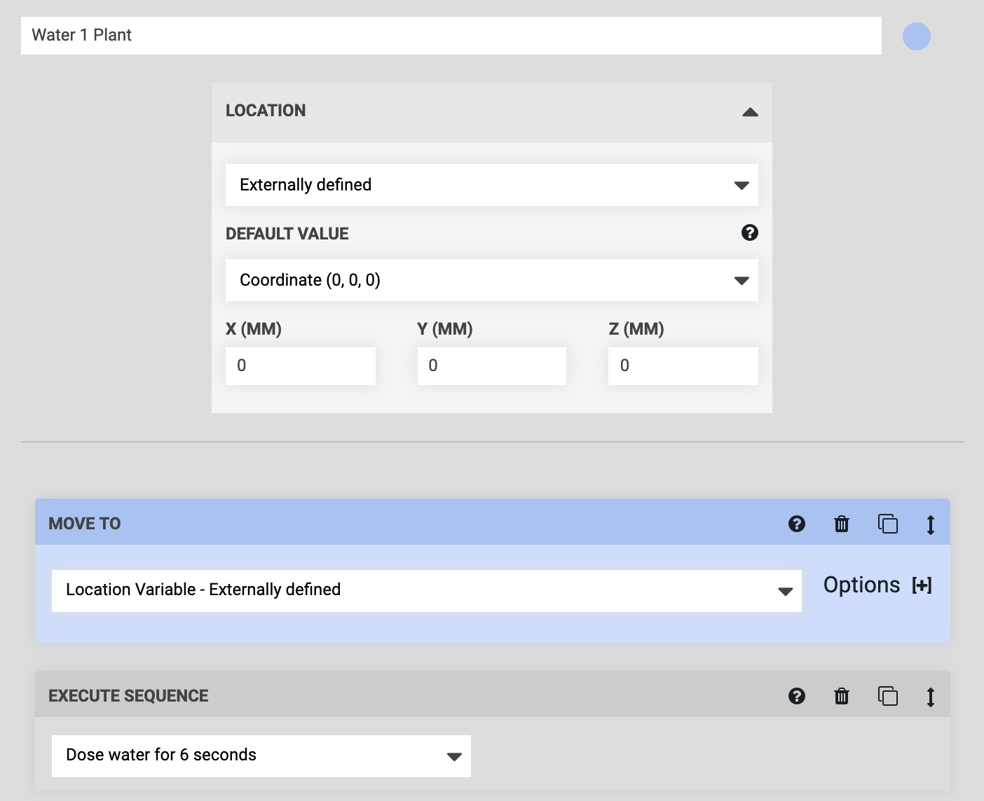 using a group in a sequence