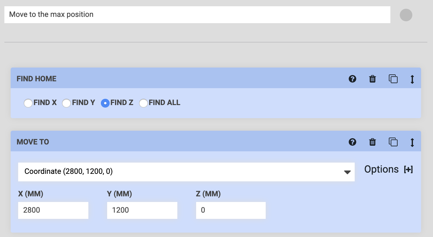 move to max sequence