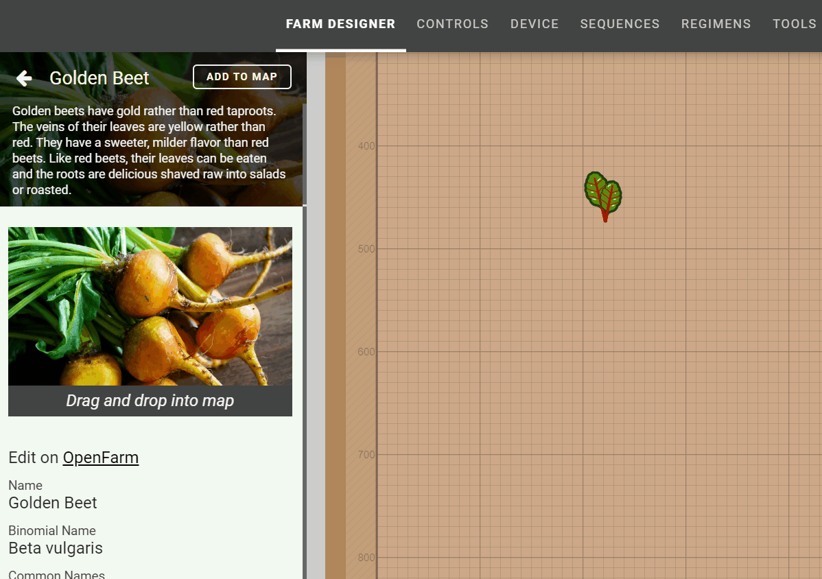 drag and drop planting