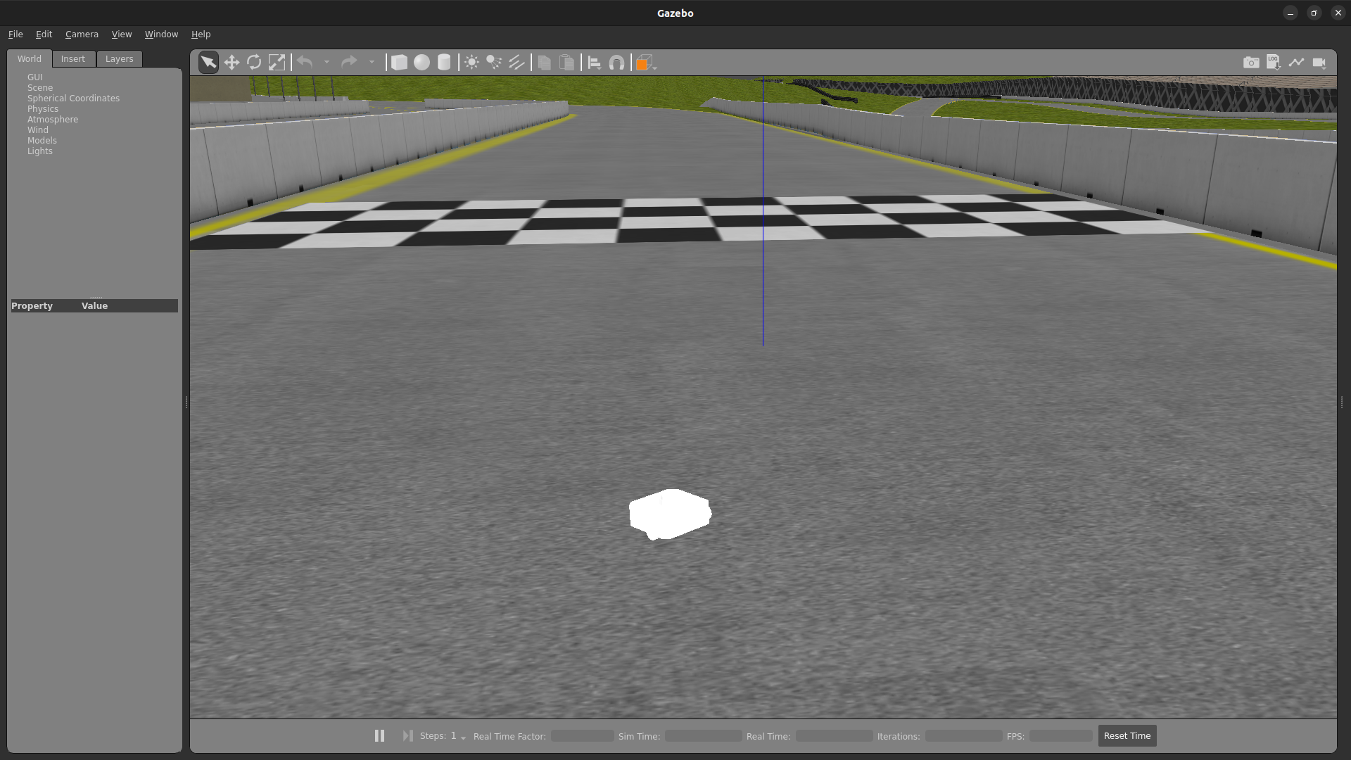 Turtlebot in the sonoma raceway